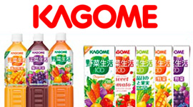 野菜とフルーツのブレンドで、飲みやすい野菜生活シリーズ。