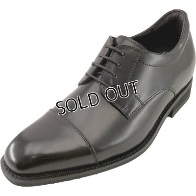 画像4: レニカ(RENICA) ヒールアップシューズ ＋6cm ストレートチップ スタイリッシュにヒールアップ フォーマルにも (4)