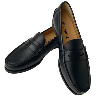 画像2: リーガルコーポレーション カジュアル ローファー ブラック 滑りにくい ビジネス&カジュアル (2)