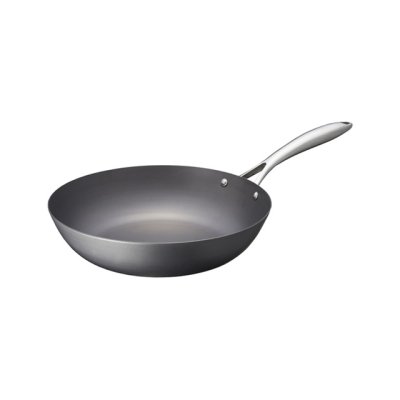 画像1: ビタクラフト スーパー鉄 ウォックパン 22cm ちょっと深めで大量に作るお料理にうってつけ (1)