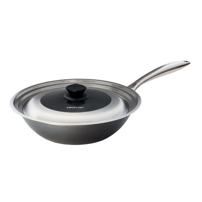 画像2: ビタクラフト スーパー鉄ウォックパン28cm＆フライパンカバーセット (2)