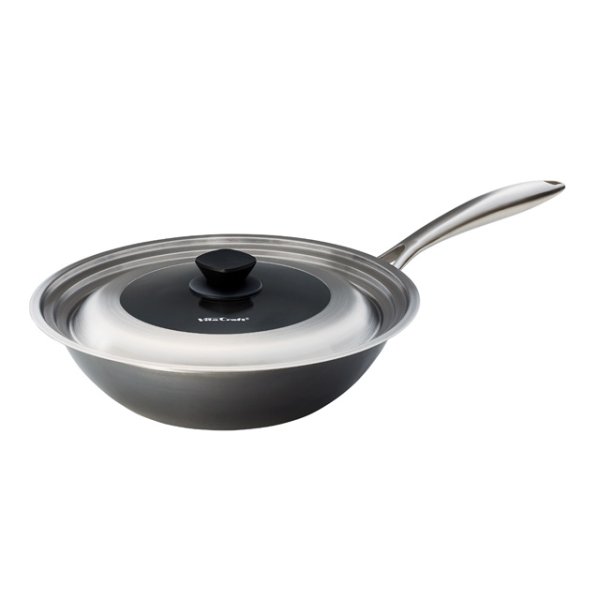 画像2: ビタクラフト スーパー鉄 フライパン 28cm+フライパンカバーL セット (No.2003+No.3203) 「スーパー鉄」のフライパンと純正フライパンカバーの、お得なセット。 (2)