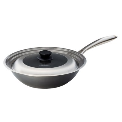 画像2: ビタクラフト スーパー鉄ウォックパン 30cm＆フライパンカバーLセット（No.2007+No.3203）「スーパー鉄」のウォックパンと純正フライパンカバーの、お得なセット。 (2)