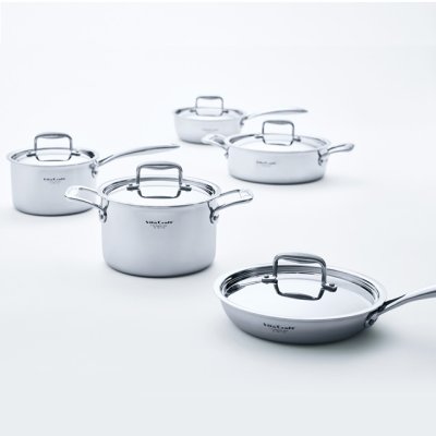 画像2: ビタクラフト Nシリーズ フライパン 26cm ステンレス＆アルミニウムでハンドル部が熱くなりにくい (2)