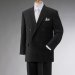 画像4: 礼装 フォーマルスーツ上下セット（ジャケット：シングル／ダブル）黒で差をつけるブラックが際立ち、水にも強いスーツ。 (4)
