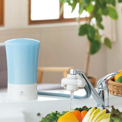 画像1: vikura(ビクラ) 浄水器2　確かな浄水能力 安全で美味しいお水 美しく透明感のある3カラー (1)