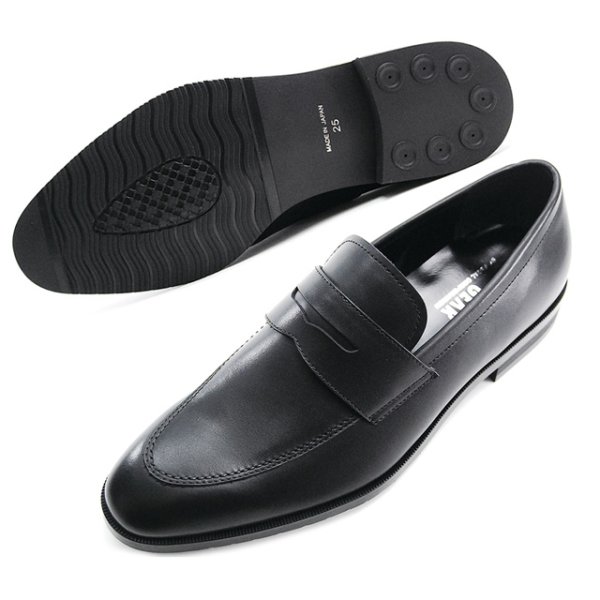 画像3: リーガルコーポレーション ビジネスシューズ  [ローファー] 一日歩いても快適 3Eワイズ 抗菌・防臭効果 ベーシックドレスシューズ  (3)