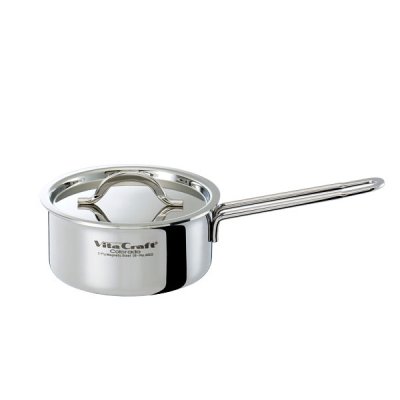 画像1: ビタクラフト コロラド 片手ナベ16cm ちょっとした茹で者、煮物、汁物に大活躍のお鍋です。 (1)