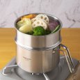 画像4: ビタクラフト スチームマルチポット プラス コンパクトなのに蒸す、揚げる、炊く、ゆでる、煮る、炒める、沸かす、とマルチに活躍。 (4)
