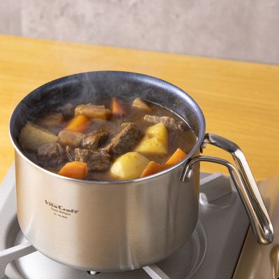 画像5: ビタクラフト スチームマルチポット プラス コンパクトなのに蒸す、揚げる、炊く、ゆでる、煮る、炒める、沸かす、とマルチに活躍。 (5)