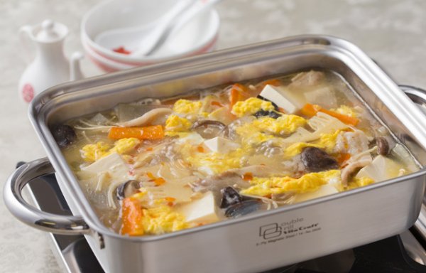 画像5:  ダブルグリルビタクラフト 四角い形ならではの熱伝導とスペースの効率の良さがチャームポイントのお鍋です。 (5)