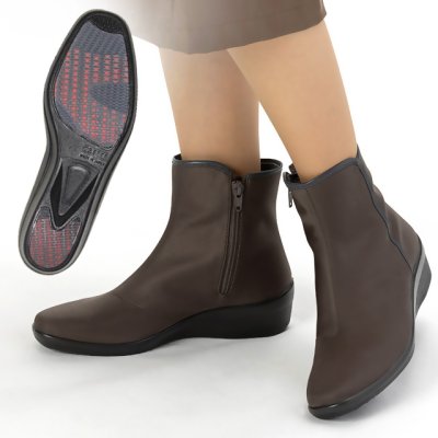 画像3:  トップドライ 婦人用ショートブーツ　レインシューズ 防水 オールシーズン対応の人気のショートブーツ ゴアテックス (3)