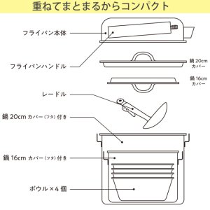 画像5: ビタクラフト クックギア ランドクッカーセット