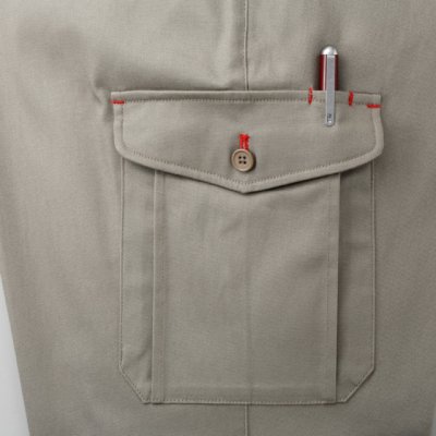 画像4: Franco Collezioni(フランコ・コレツィオーニ)デザインカーゴパンツ2色組 (4)