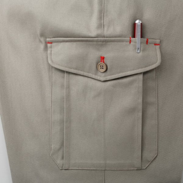 画像4: Franco Collezioni(フランコ・コレツィオーニ)デザインカーゴパンツ2色組 (4)