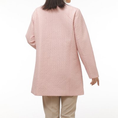 画像2: ピンソニック薄中綿ジャケット 立体感のある軽くて柔らかなジャケット (2)