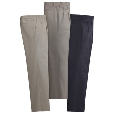 画像1: Franco Collezioni (フランコ・コレツィオーニ) COOL-EX ストレッチチノパンツ３本組 (1)