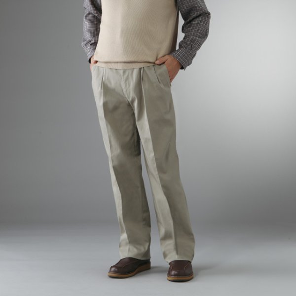 画像2: Franco Collezioni (フランコ・コレツィオーニ) COOL-EX ストレッチチノパンツ３本組 (2)