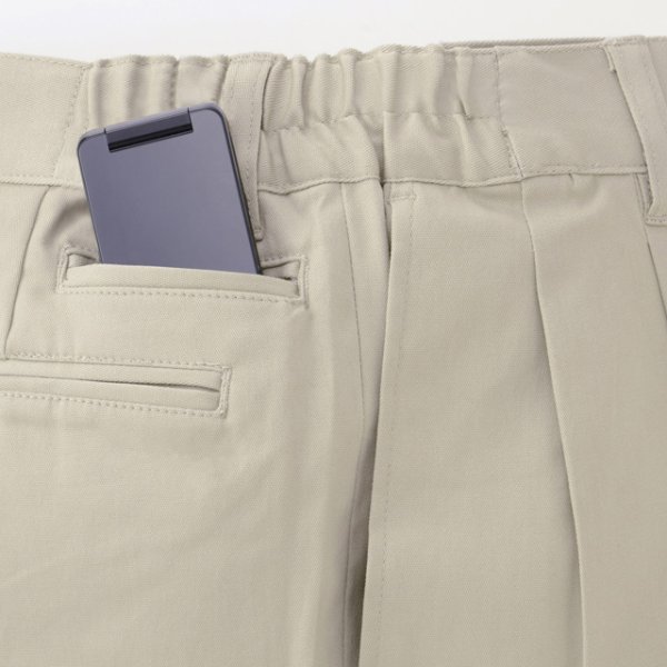 画像5: Franco Collezioni (フランコ・コレツィオーニ) COOL-EX ストレッチチノパンツ３本組 (5)