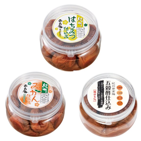 画像1: 和歌山のちょっといい梅 3個セット 270g×3個 各カップ容器入り (1)