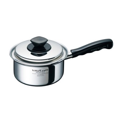 画像1: ビタクラフト ヘキサプライ 片手ナベ 1.2L　ちょっとした温めものに便利な1.2L片手鍋 (1)