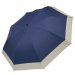 画像1: エコワン ショートワイド傘 ネイビー 遮光・雨・UVカットに特化した万能傘 (1)