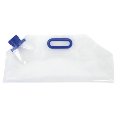 画像2: エコワン 折りたたみ水タンク10L 水を入れると自立でき、水の備蓄だけでなく、スポーツなどのおともにできるスグレモノ。 (2)