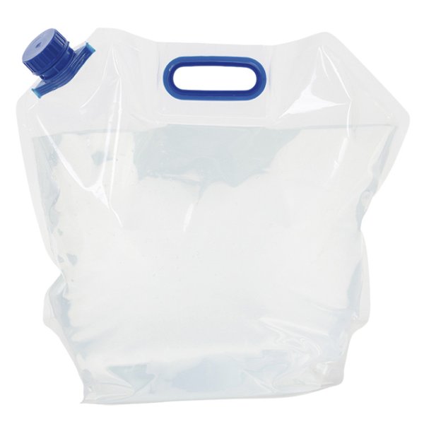 画像4: エコワン 折りたたみ水タンク10L 水を入れると自立でき、水の備蓄だけでなく、スポーツなどのおともにできるスグレモノ。 (4)