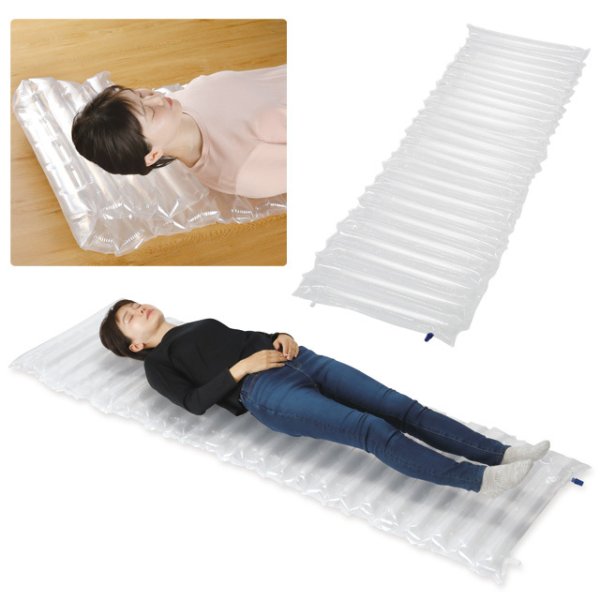 画像7: エコワン 防災プライバシーテント 避難時・アウトドア用に エアーマット付きでプライベート個室の出来上がり (7)