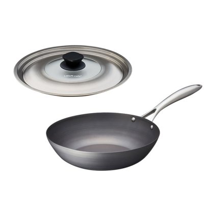 画像1: ビタクラフト スーパー鉄 フライパン 24cm+フライパンカバーM セット (No.2010+No.3202) 「スーパー鉄」のフライパンと純正フライパンカバーの、お得なセット。 (1)