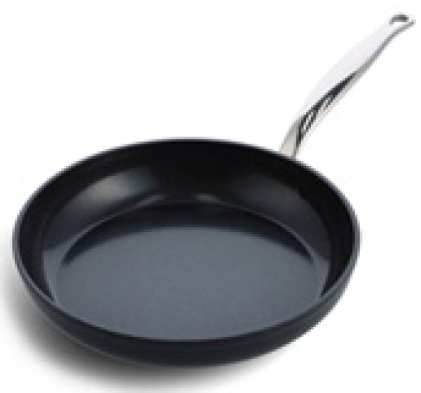 画像1: グリーンパン バルセロナプロフライパン 28cm フッ素櫛を一切使わず、砂由来の成分原料でこびりつき防止を施した、体に優しいフライパン (1)