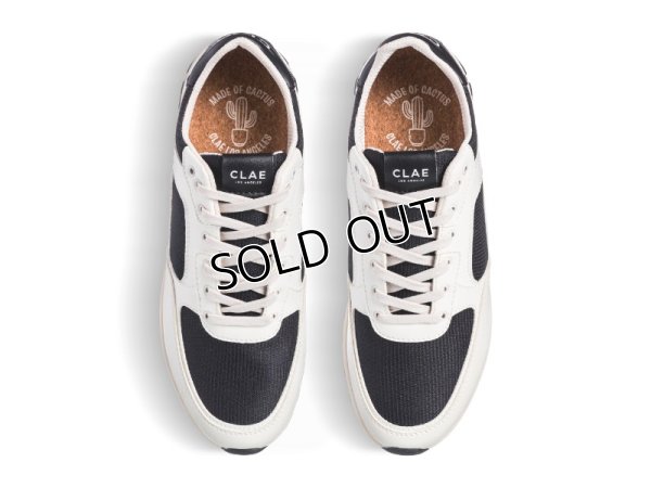 画像3: CLAE（クレイ）JOSHUAジョシュア スニーカー ホワイトブラック 23.0-25.0cm  (3)
