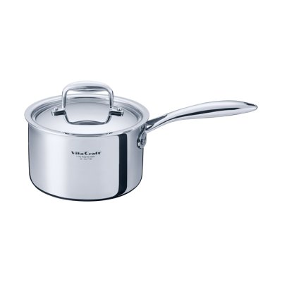 画像1: ビタクラフト Nシリーズ 片手ナベ 18cm 汁物・煮物・炊飯など様々な調理に重宝する逸品です。 (1)