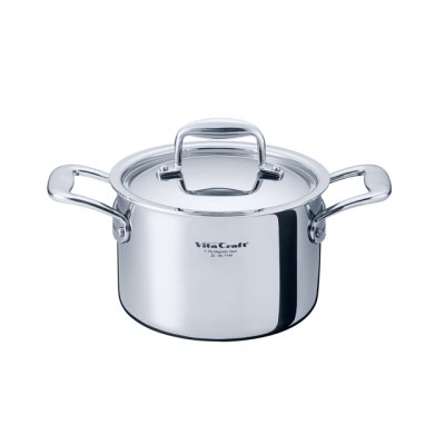 画像1: ビタクラフト Nシリーズ 両手ナベ 18cm 鍋全体の熱伝導率が早く、省エネに役立つお鍋です。 (1)