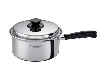 画像1: ビタクラフト Vシリーズ 片手ナベ 3.0L 少量の素材の調理にピッタリサイズ (1)