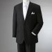 画像2: 礼装 フォーマルスーツ上下セット（ジャケット：シングル／ダブル）黒で差をつけるブラックが際立ち、水にも強いスーツ。 (2)