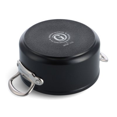 画像4: グリーンパン バルセロナプロ キャセロール 20cm ガラス蓋付 フッ素樹脂を使わず、雑味のないおいしいお料理が作れる両手ナベ (4)