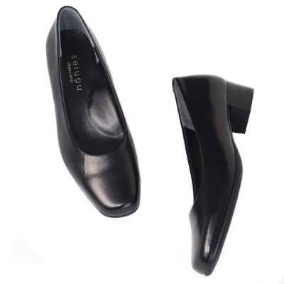 画像1: リーガルコーポレーション 履き心地ゆったり足幅【3E】セルジュ パンプス【日本製】 天然皮革 静かな足音 屈曲性 疲れにくい 丈夫なヒール設計 (1)