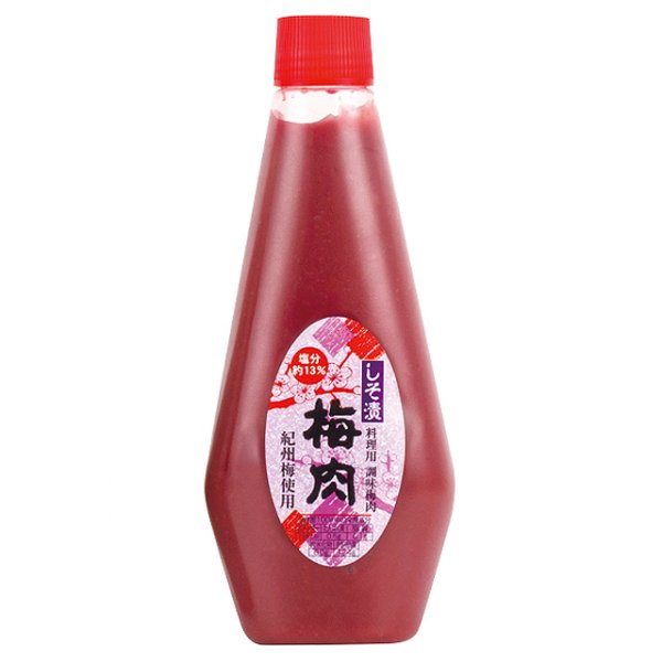 画像1: しそ漬梅肉 お子様にも好評のベースト状梅肉で、生野菜をディップするのに最適です。 (1)
