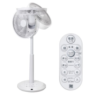 画像5: ゼンケンDC扇風機  値下げ 心地よい風をお部屋の隅々までお届け。サーキュレーターとしても一年中活躍。 (5)