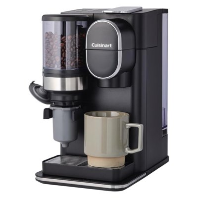画像1: Cuisinart (クイジナート)  ドリップワン ミル付コーヒーメーカー 使い方はかんたん 豆も水も計量要らず。お好みのボタンを選び、フィルターに挽いて淹れていくだけのシンプル操作 (1)