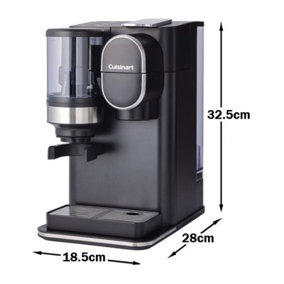 画像6: Cuisinart (クイジナート)  ドリップワン ミル付コーヒーメーカー 使い方はかんたん 豆も水も計量要らず。お好みのボタンを選び、フィルターに挽いて淹れていくだけのシンプル操作 (6)