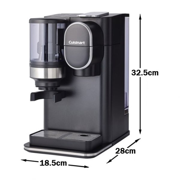 画像6: Cuisinart (クイジナート)  ドリップワン ミル付コーヒーメーカー 使い方はかんたん 豆も水も計量要らず。お好みのボタンを選び、フィルターに挽いて淹れていくだけのシンプル操作 (6)