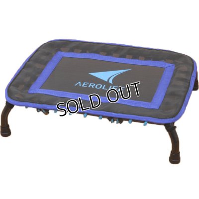 画像1: 脚・腰にやさしい新感覚ステッパー エアロライフ ジャンピングステッパー トランポリン 飛ぶ 跳ねる 健康 シェイプUP 有酸素運動 (1)