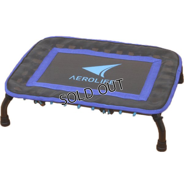 画像1: 脚・腰にやさしい新感覚ステッパー エアロライフ ジャンピングステッパー トランポリン 飛ぶ 跳ねる 健康 シェイプUP 有酸素運動 (1)