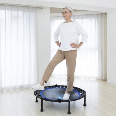 画像5: トランポリン エアロライフ ホームジャンピング トランポリン 有酸素運動 静音 安全 飛ぶ 跳ねる (5)