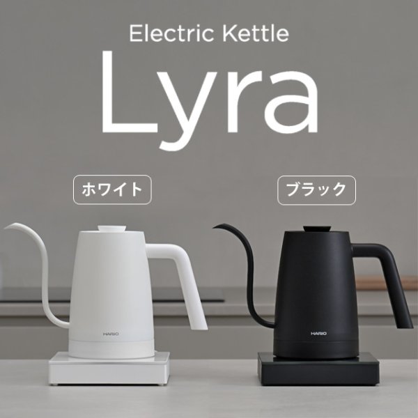 画像3: HARIO(ハリオ) エレクトリックケトル・ライラ 38℃から100℃まで、1℃単位での細かい温度調節が可能で、理想のコーヒーの味わいを追求できます。すぐ沸かしたいときに便利なワンタッチ沸騰機能も搭載。 (3)