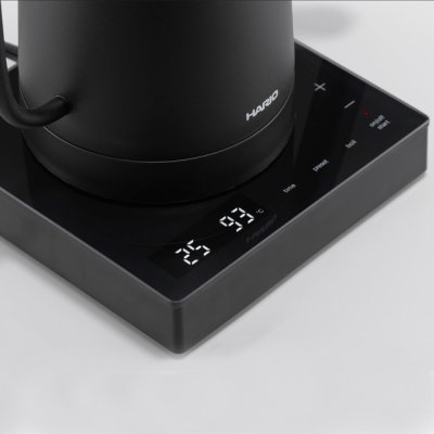 画像4: HARIO(ハリオ) エレクトリックケトル・ライラ 38℃から100℃まで、1℃単位での細かい温度調節が可能で、理想のコーヒーの味わいを追求できます。すぐ沸かしたいときに便利なワンタッチ沸騰機能も搭載。 (4)