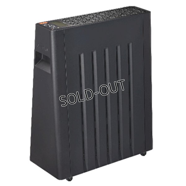 画像1: ユーレックス（eureks）ヘリテイジヒーター ブラック ポリエステル粉体塗装 収納カバー付き (1)