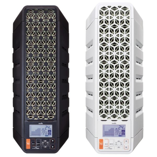 画像5: ユーレックス（eureks）ヘリテイジヒーター ブラック ポリエステル粉体塗装 収納カバー付き ヒーター 暖房機 あたたか (5)